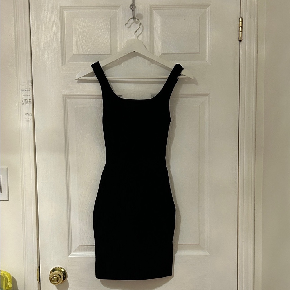 Babaton Black Mini Dress